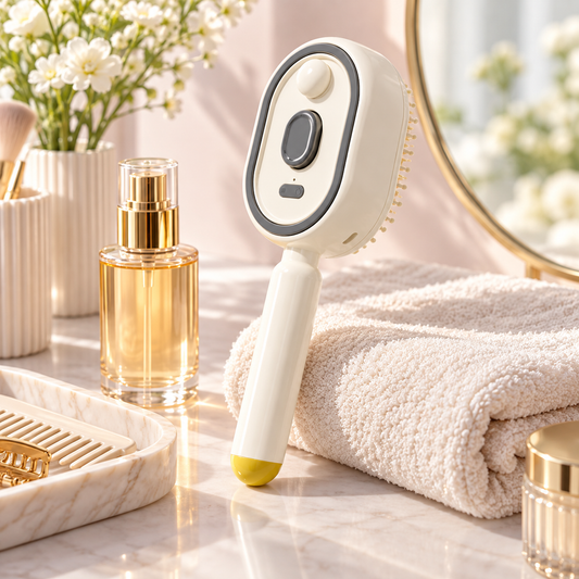 Electric Mist Massage Comb
